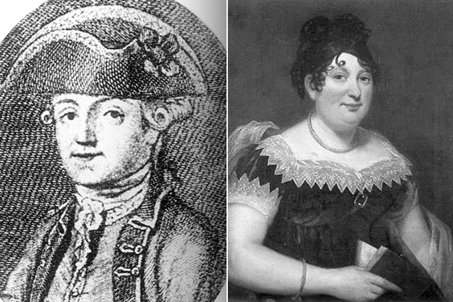 Родители Джорджа Байрона