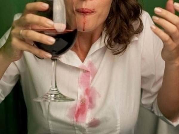 24.) Red wine stains can be neutralized by white wine. Strange and messy, but true.