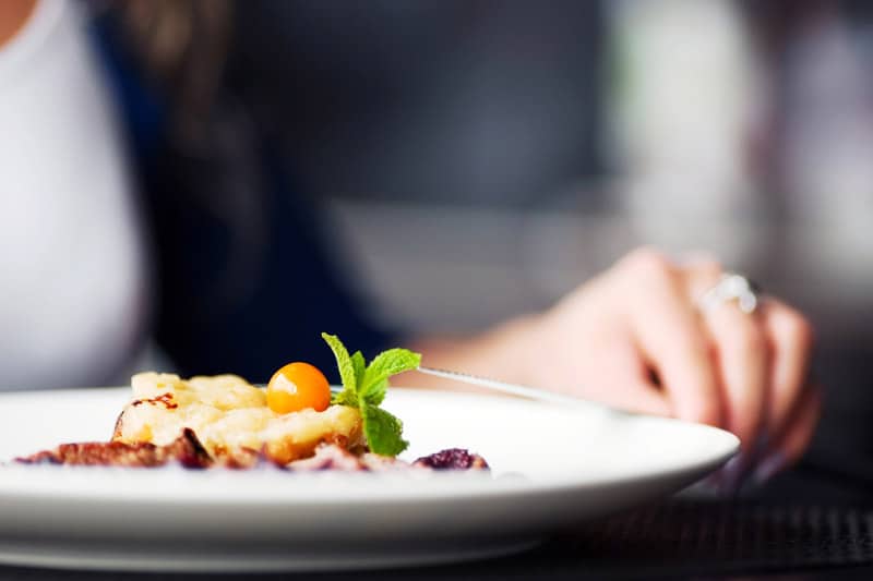 Plate of food