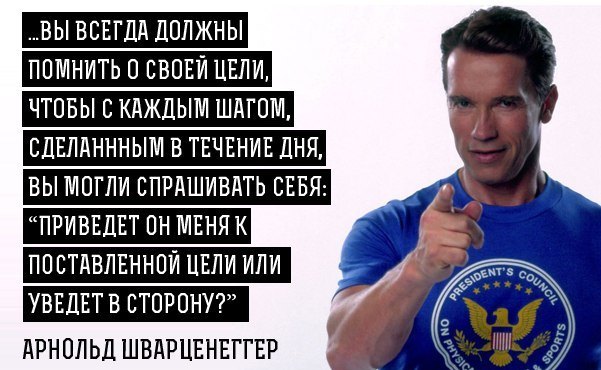 спортивные цитаты, Шварценеггер