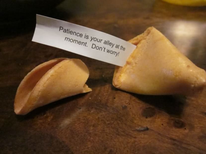 Patience is your alley at the moment. Don