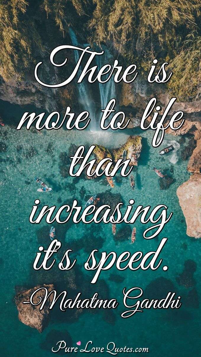There is more to life than increasing it